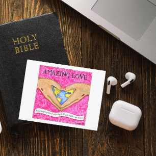 Cartão Postal Cartão-postal Inspirativo Com Um Amor Incrível