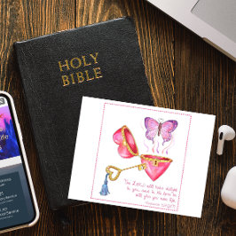 Cartão Postal Cartão-postal Inspirativo de Nova Vida