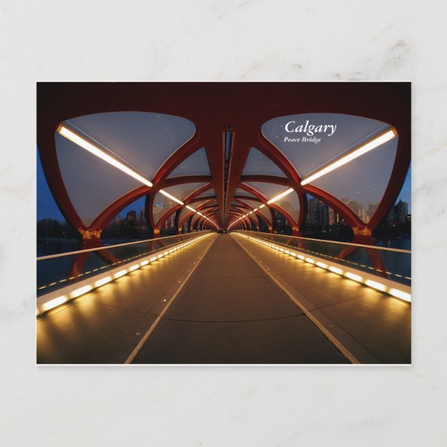 Cartão Postal Cartão-postal Interior da Ponte de Paz (Frente)