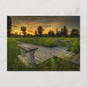 Cartão Postal Cartão-postal Irwin Prairie Sunset