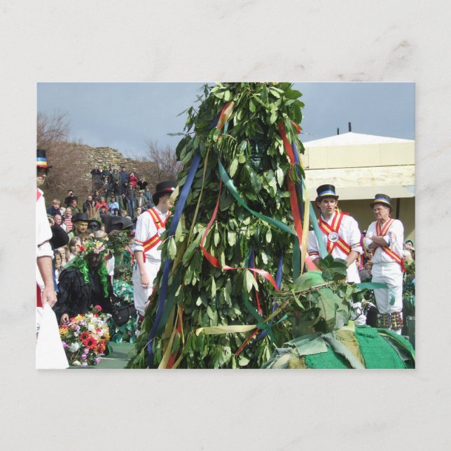 Cartão Postal Cartão-postal Jack-in-the-Green - Hastings (Frente)