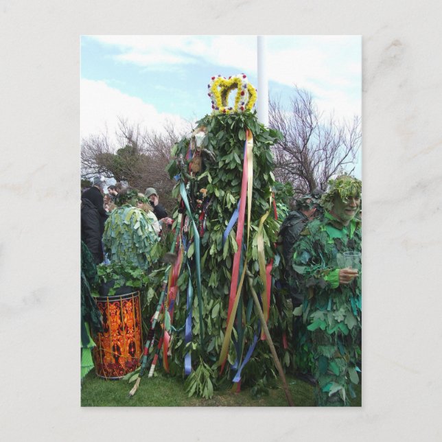 Cartão Postal Cartão-postal Jack-in-the-Green - Hastings (Frente)