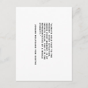 Cartão Postal Cartão-postal Johann Wolfgang Von Goethe