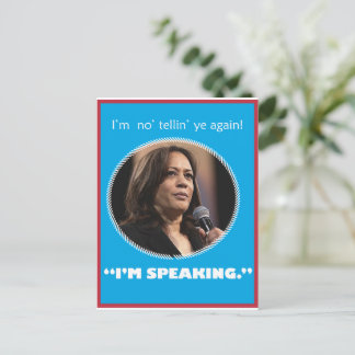 Cartão Postal Cartão-postal Kamala Harris