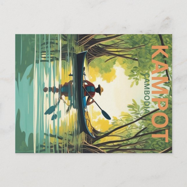 Cartão Postal Cartão-postal Kampot (Frente)