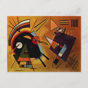 Cartão Postal Cartão-postal Kandinsky Black e Violet