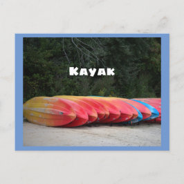 Cartão Postal Cartão-postal Kayaks