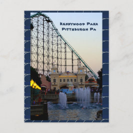 Cartão Postal Cartão-postal-Kennywood Park-Dusk-Pittsburgh