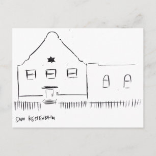 Cartão Postal Cartão-postal Kestenbaum Bedford-Stuyvesant Synag