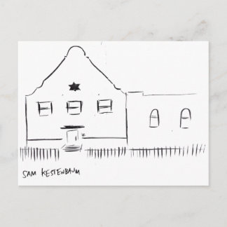 Cartão Postal Cartão-postal Kestenbaum Bedford-Stuyvesant Synago