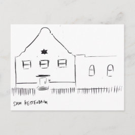 Cartão Postal Cartão-postal Kestenbaum Bedford-Stuyvesant Synago