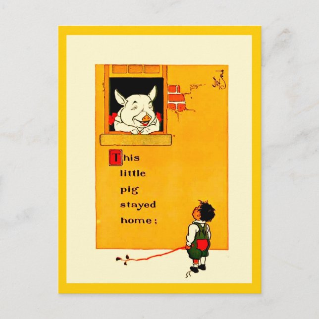 Cartão Postal Cartão-postal-Kids-William Warren Denslow 62 (Frente)