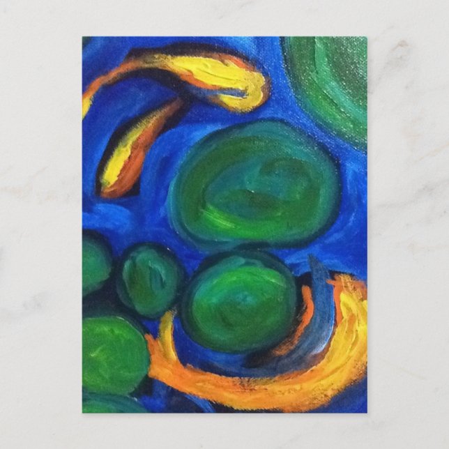 Cartão Postal Cartão-postal Koi Joy (Frente)