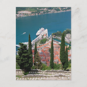Cartão Postal Cartão-postal Kotor no Montenegro