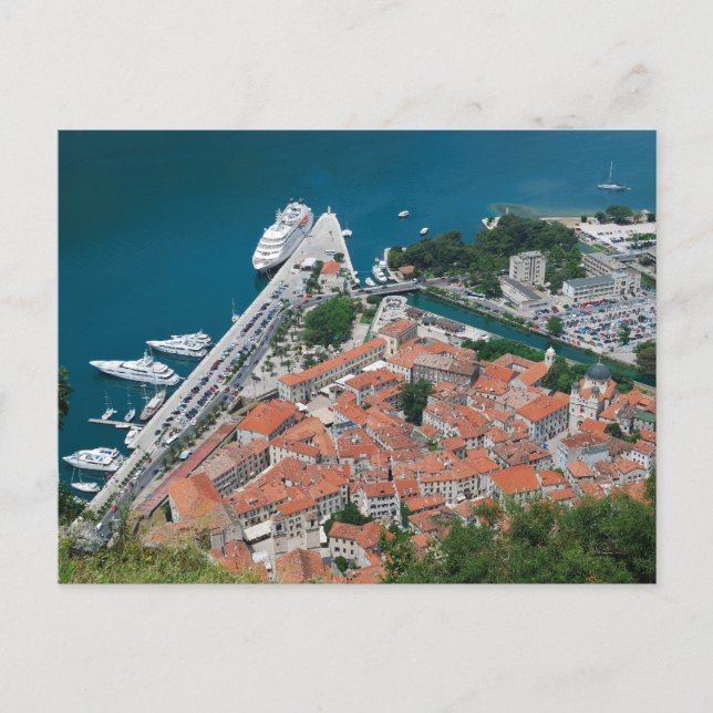 Cartão Postal Cartão-postal Kotor no Montenegro (Frente)