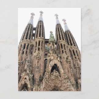 Cartão Postal Cartão-postal La Sagrada Familia - Barcelona, Espa