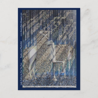 Cartão Postal Cartão-postal - Lady Godiva