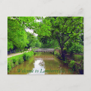 Cartão Postal Cartão-postal Lambertville