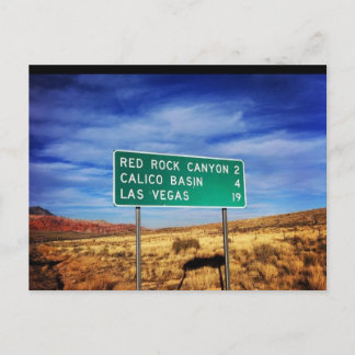 Cartão Postal Cartão-postal Las Vegas Red Rock Canyon