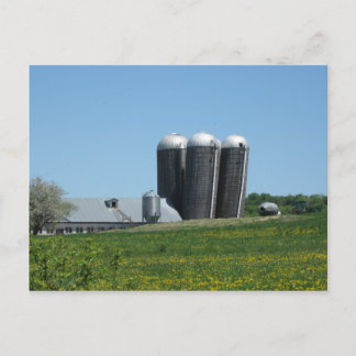 Cartão Postal Cartão-postal Lening Silos of Williamstown