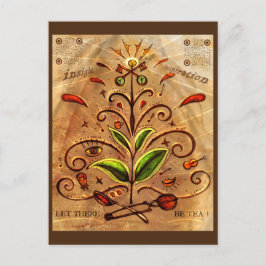 Cartão Postal Cartão-postal 'Let Hbe Tea'