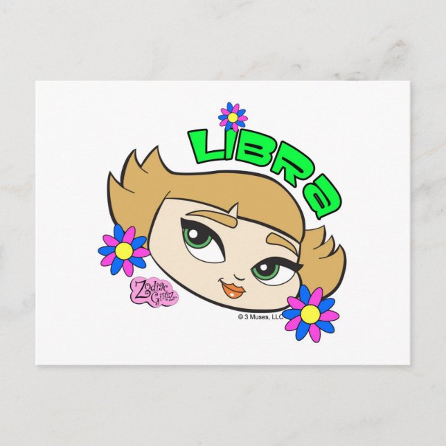 Cartão Postal Cartão-postal Libra (Frente)