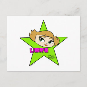 Cartão Postal Cartão-postal Libra