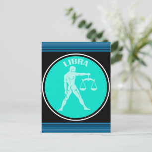 Cartão Postal Cartão-postal Libra