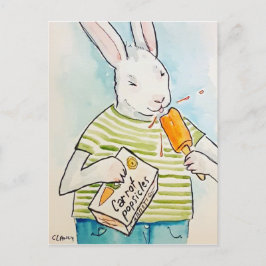 Cartão Postal Cartão-postal Lick Hare