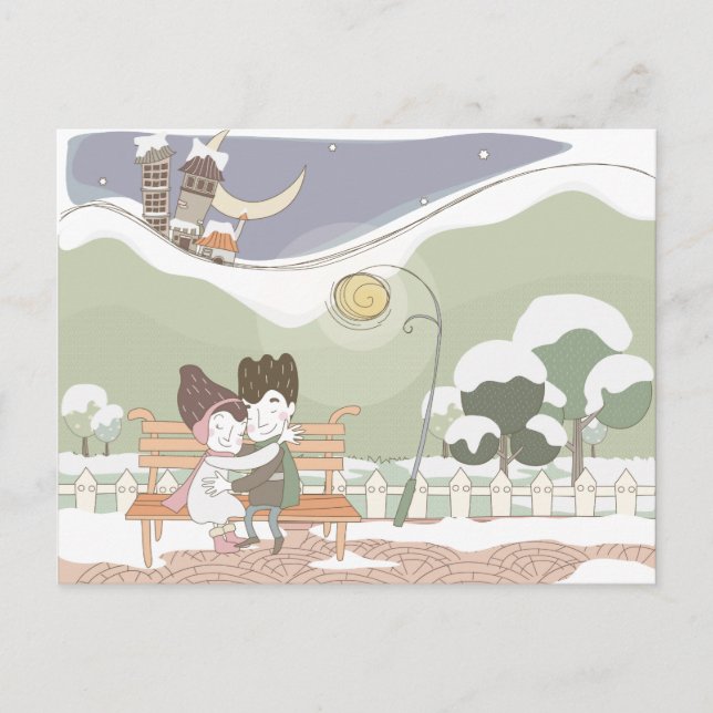 Cartão Postal Cartão-postal Live Laugh Love #11 (Frente)