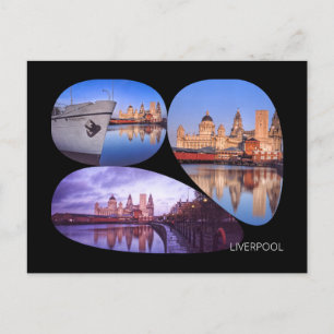 Cartão Postal Cartão-postal Liverpool