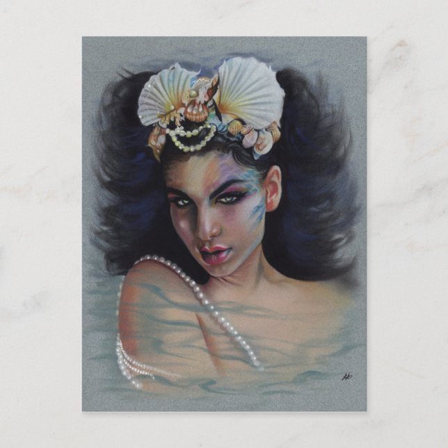 Cartão Postal Cartão-postal Loreley Mermaid (Frente)