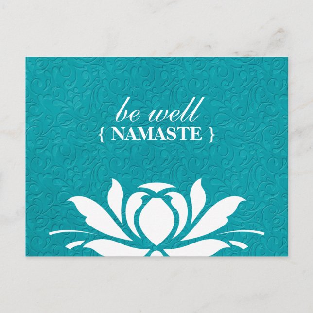 Cartão Postal Cartão-postal Lotus "Obrigado" (Frente)