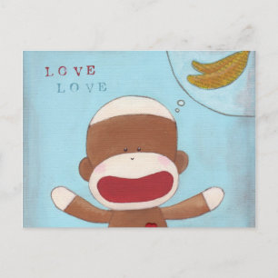 Cartão Postal Cartão-postal Love & Bananas