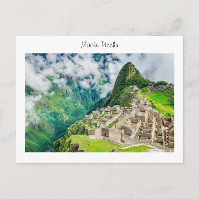 Cartão Postal Cartão-postal Machu Picchu (Frente)