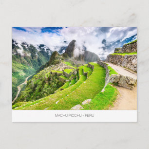 Cartão Postal Cartão-postal Machu Picchu