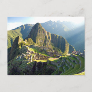 Cartão Postal Cartão-postal Machu Picchu, Peru