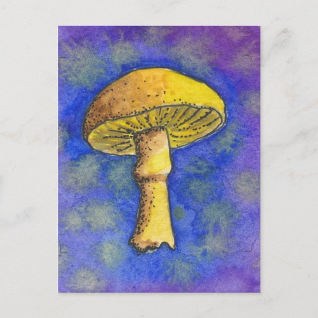 Cartão Postal Cartão-postal Magic Mushroom (Frente)