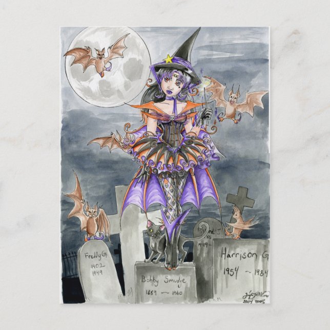 Cartão Postal Cartão-postal 'Mágico à meia-noite' (Frente)