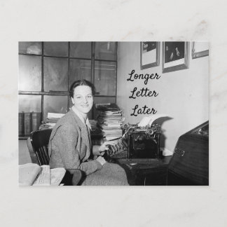 Cartão Postal Cartão-postal mais longo mais tarde
