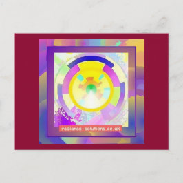 Cartão Postal Cartão-postal Mandala Art