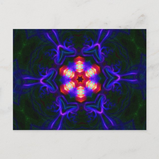 Cartão Postal Cartão-postal Mandala - Obrigado (Frente)