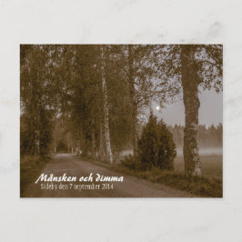 Cartão Postal Cartão-postal Månsken och dimma CC0545