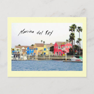 Cartão Postal Cartão-postal Marina del Rey