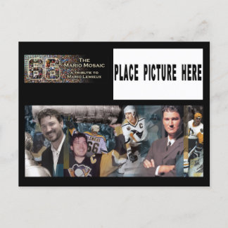 Cartão Postal Cartão-postal Mario Mosaic com foto individual