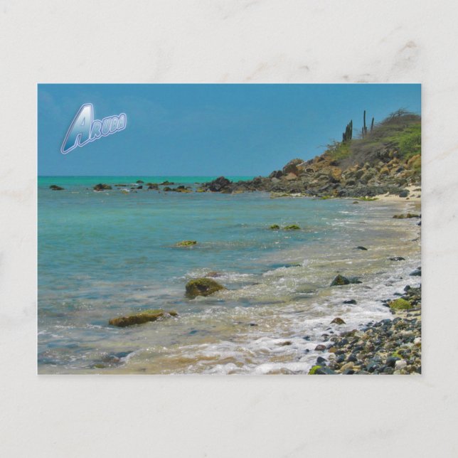 Cartão Postal Cartão-postal marítimo Aruba (Frente)