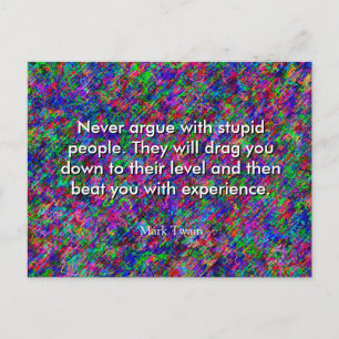 Cartão Postal Cartão-postal Mark Twain