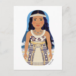 Cartão Postal Cartão-postal Marshallese Matryoshka