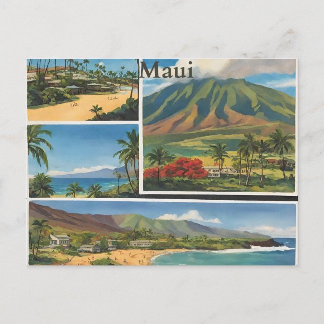 Cartão Postal Cartão-postal Maui (2) (Frente)