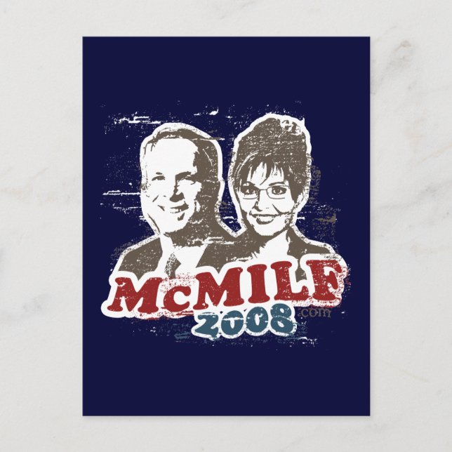 Cartão Postal Cartão-postal McMilf 2008 (Frente)